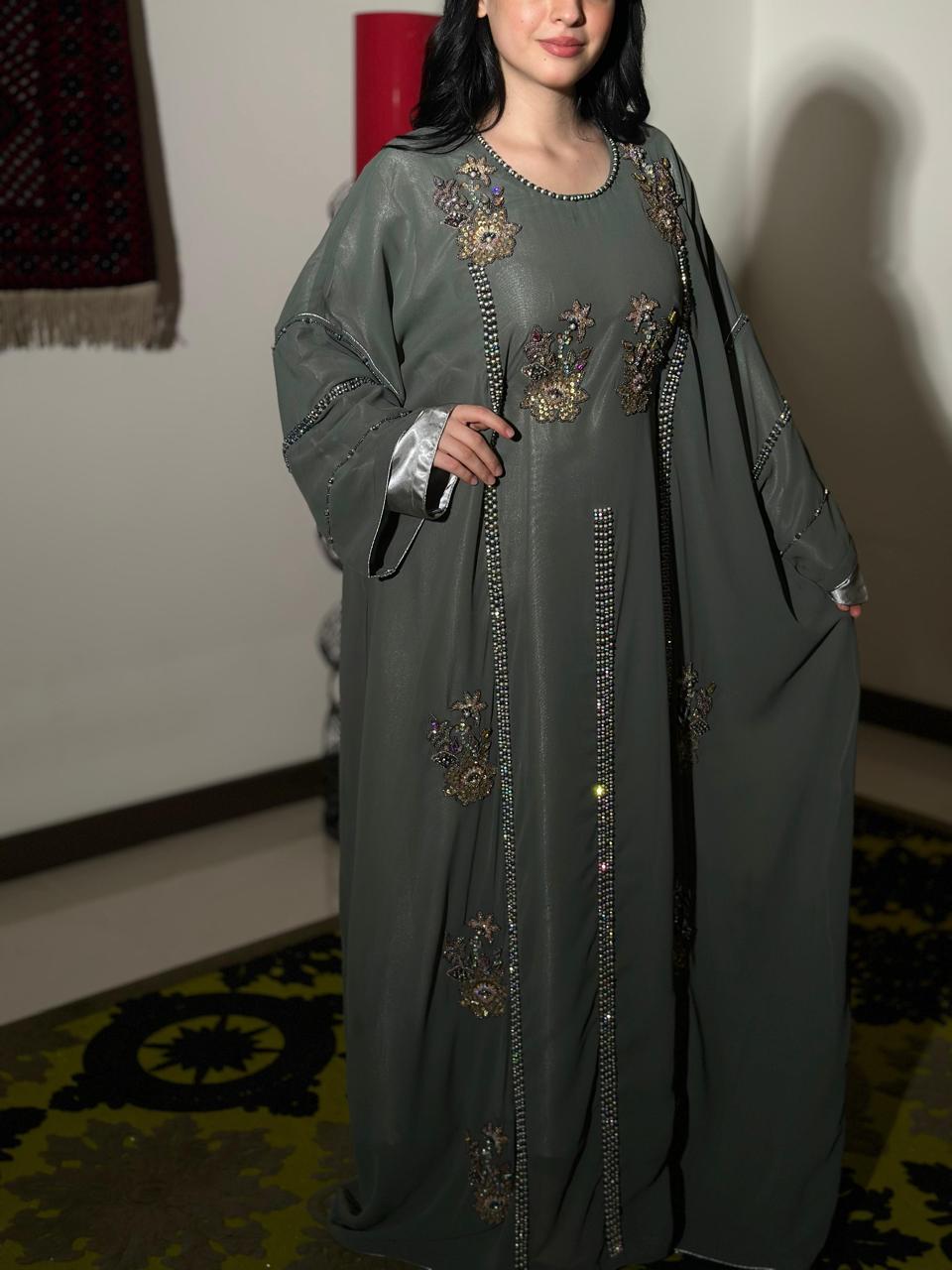 New collection combinaton of chiffon and organza