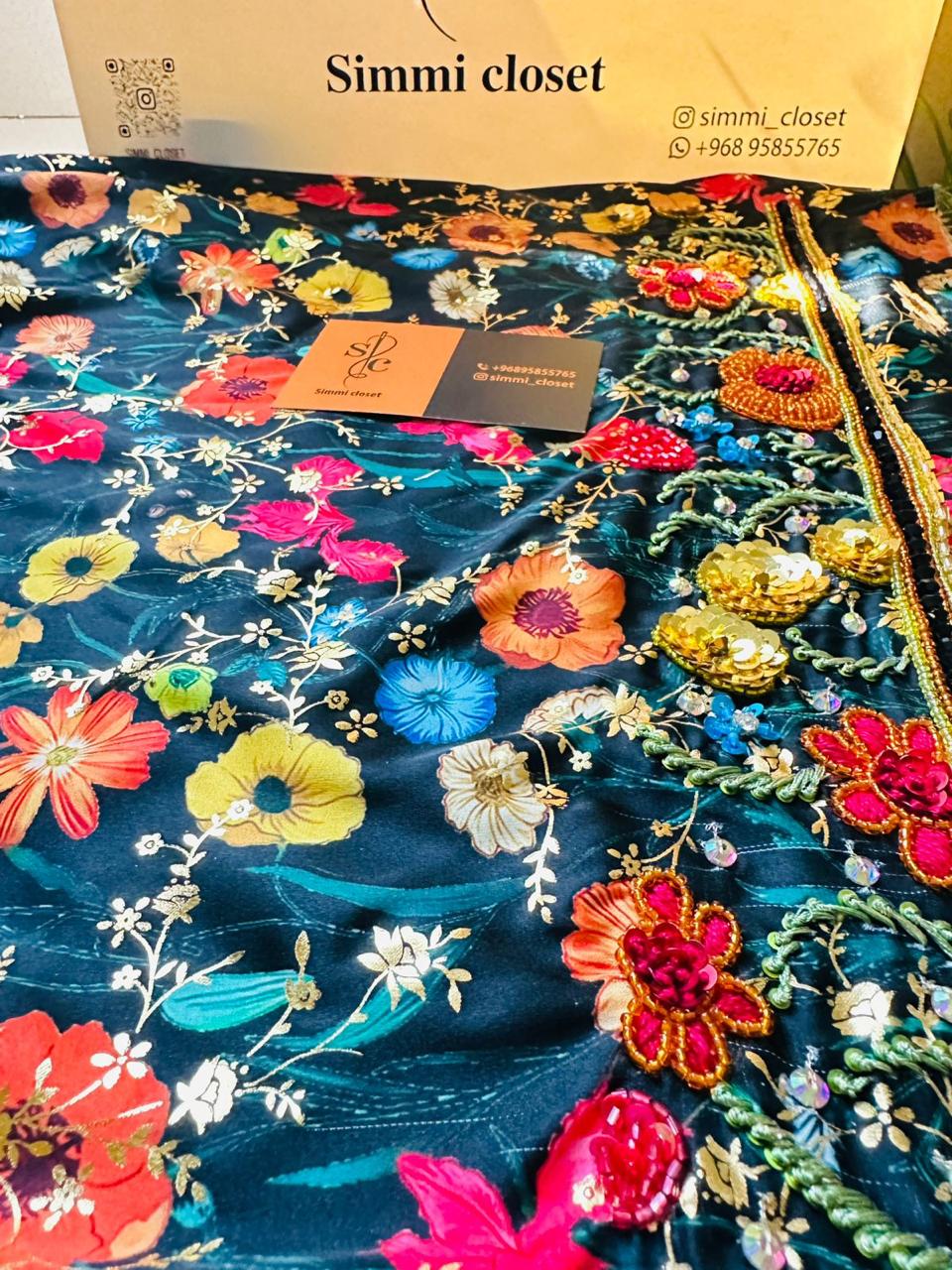 Mukhawar hand made fabric japan silk